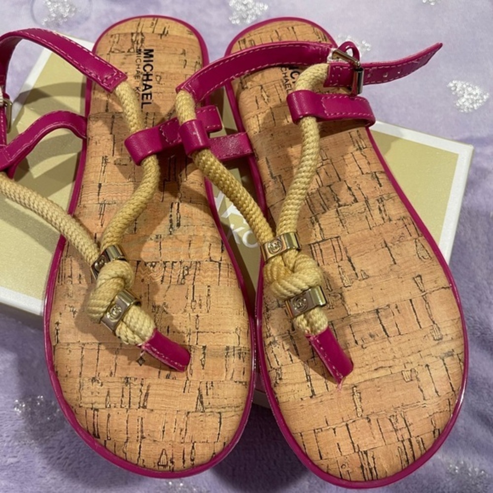 Brand new kids Michael Kors jelly sandals